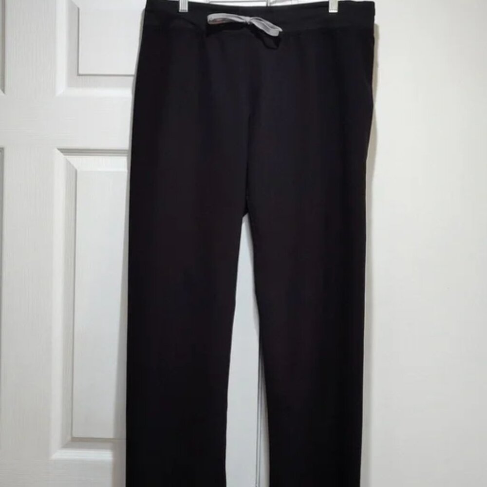 Figs Black Livingston Pants Large Petite